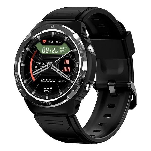 Kospet Tank S1 Siyah Akıllı Saat - Görsel 3