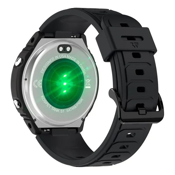 Kospet Tank S1 Siyah Akıllı Saat - Görsel 5