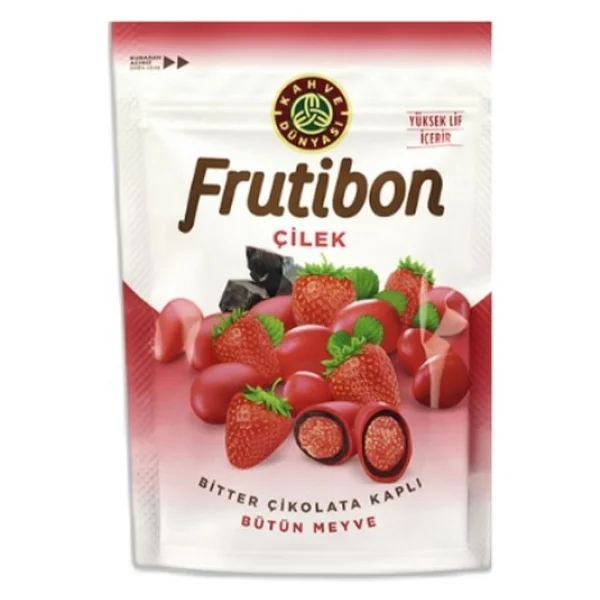Kahve Dünyası Frutibon Bitter Çilek 100 gr - Görsel 2