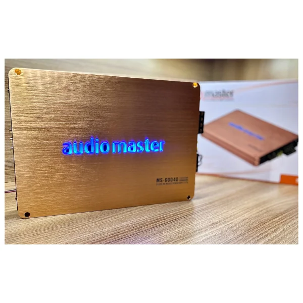 Audio Master 4 Kanal Amplifikatör MS-6004D - Görsel 2