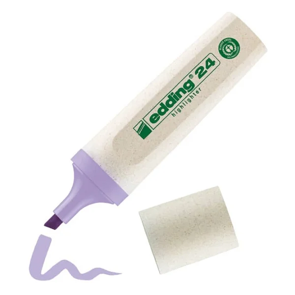 Edding 24 Ecoline Pastel Mor Fosforlu Kalem - Görsel 3