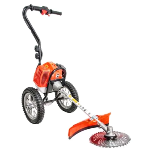 Swazer ECO4X4HP Tekerlekli Benzinli Motorlu Çapa Makinesi Tırpan Çim Biçme Kesme Makinesi - Görsel 2