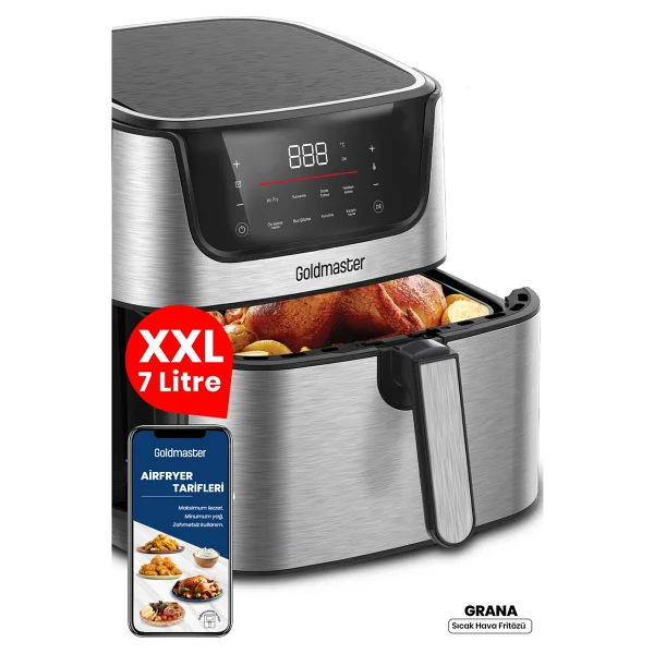 Goldmaster Grana GM8406 7 lt Yağsız Fritöz - Görsel 9