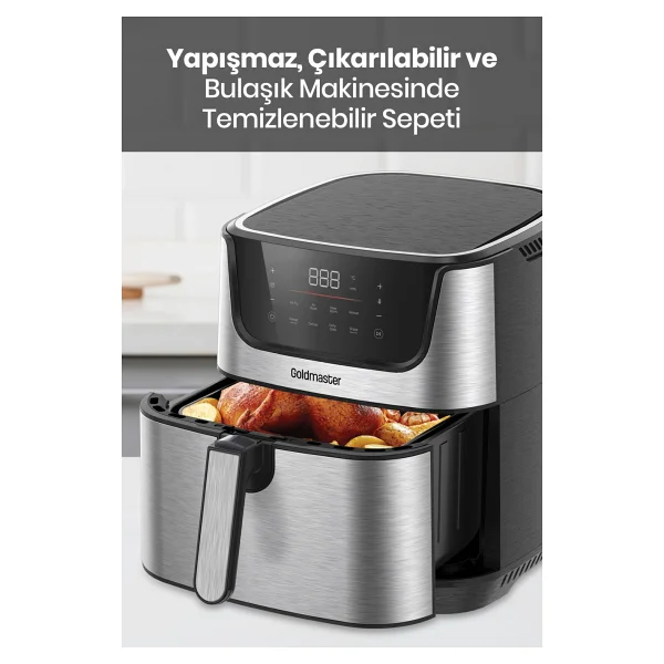 Goldmaster Grana GM8406 7 lt Yağsız Fritöz - Görsel 4