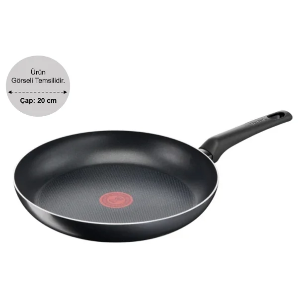 Tefal Titanyum 1X SimplyClean Difüzyon Tabanlı 20 cm Tava - Görsel 7