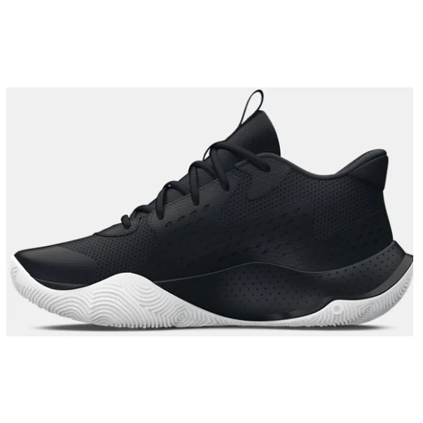 Under Armour Jet 23 3026634-001 Siyah-Altın Erkek Basketbol Ayakkabısı - Görsel 2