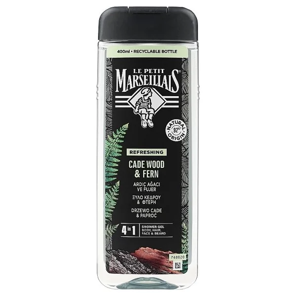 Le Petit Marseillais For Men 400 ml Şampuan ve Duş Jeli - Görsel 4