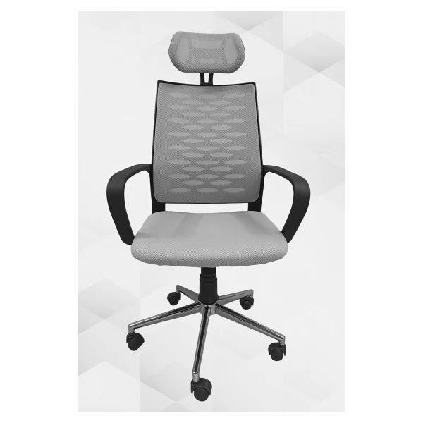 Obc Ofis Büro Concept Atlas Fileli Ofis Koltuğu Öğrenci Çalışma Sandalyesi - Krom - Görsel 5