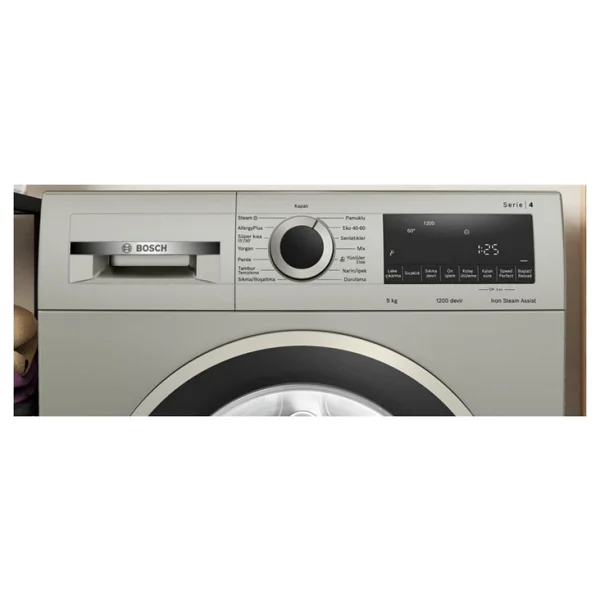 Bosch WGA142ZXTR 1200 Devir 9 kg Çamaşır Makinesi - Görsel 2