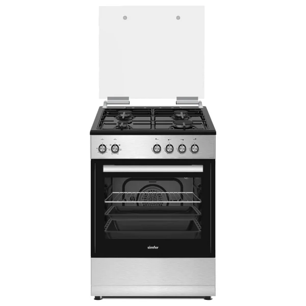 Simfer 1260 Inox Black 4G Ocaklı Fırın - Görsel 3