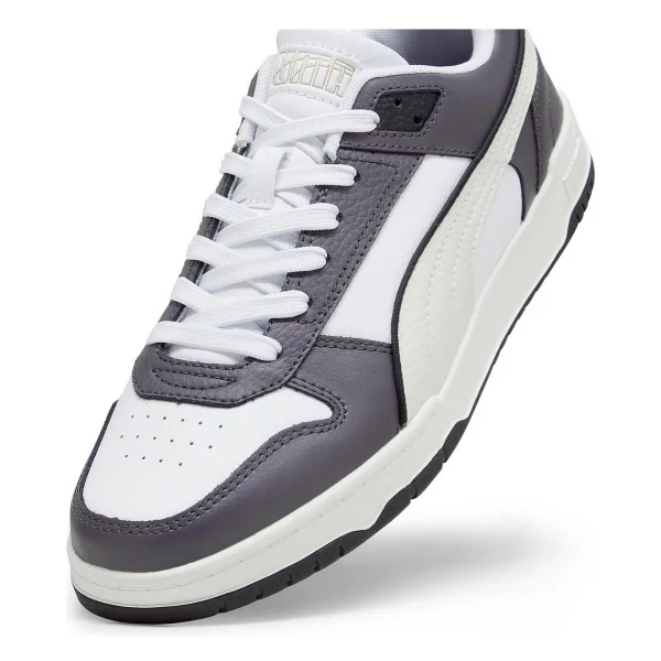 Puma RBD Game Low 386373-22 Siyah-Beyaz-Bej Sneaker - Görsel 5
