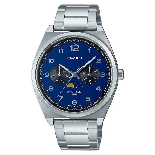 Casio Standart MTP-M300D-2AVDF Çelik Kordon Mavi Erkek Kol Saati - Görsel 2