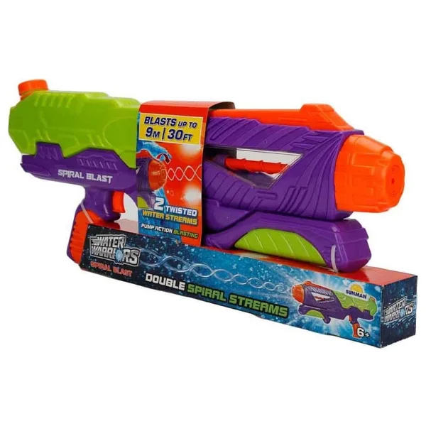 Water Warriors Double Spiral Streams Su Tabancası - Görsel 2
