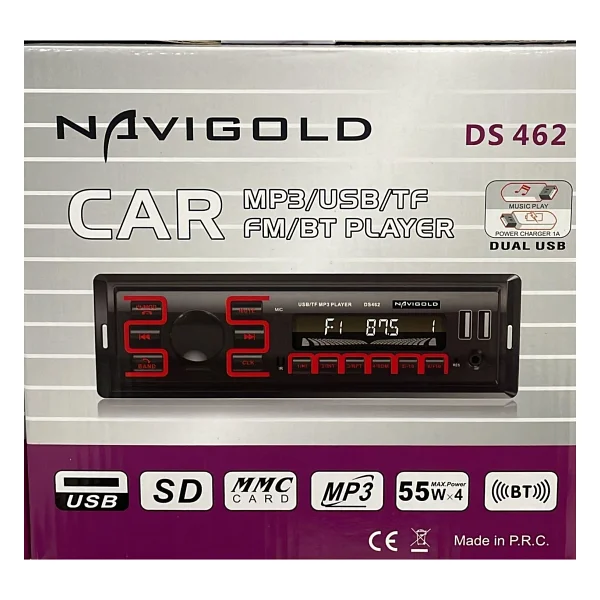 Navigold DS-462 4x55 W Oto Teyp - Görsel 2