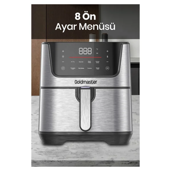 Goldmaster Grana GM8406 7 lt Yağsız Fritöz - Görsel 6