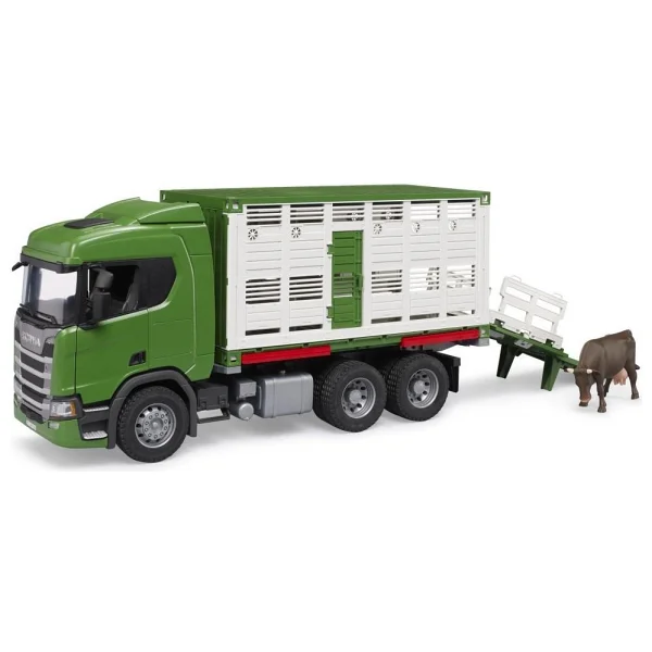 Bruder Scania 560R Hayvan Nakil Aracı BR03548 - Görsel 6