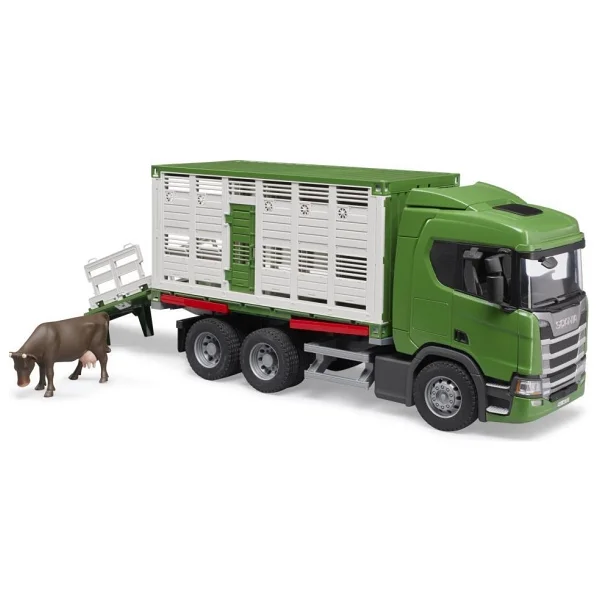 Bruder Scania 560R Hayvan Nakil Aracı BR03548 - Görsel 7