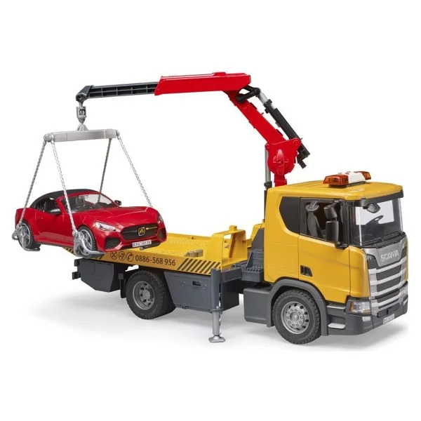 Bruder BR03552 Scania 560R Çekici ve Roadster Araba - Görsel 2
