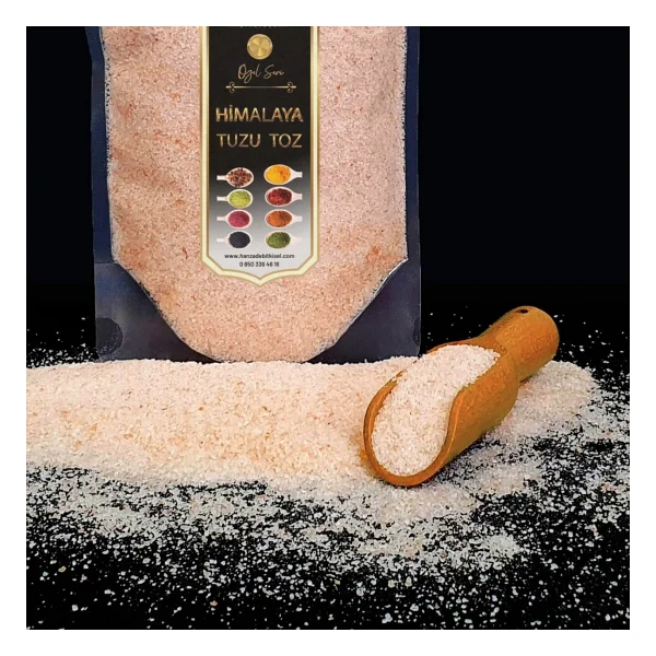 Hanzade Pembe Toz Himalaya Tuzu 500 gr - Görsel 3