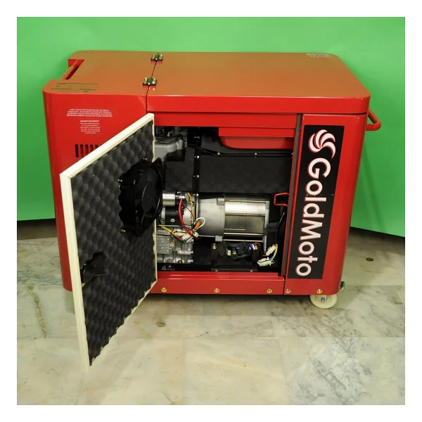 GoldMoto GM12KDJ 10 kVa Monofaze Marşlı Kabinli Dizel Jeneratör - Görsel 3
