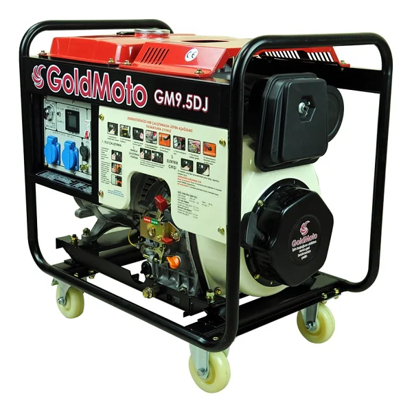GoldMoto GM9.5DJ 9.5 KW Monofaze Dizel Jeneratör - Görsel 2