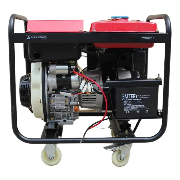 GoldMoto GM4.5DJ Dizel Marşlı Jeneratör 4.5 KW Monofaze - Görsel 3