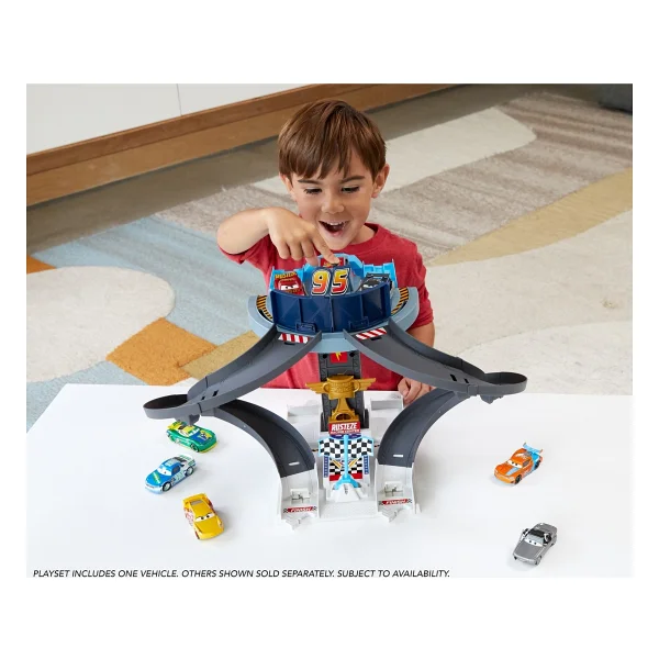 Disney Cars Rust-Eze Yarış Kulesi GJW42 - Görsel 8