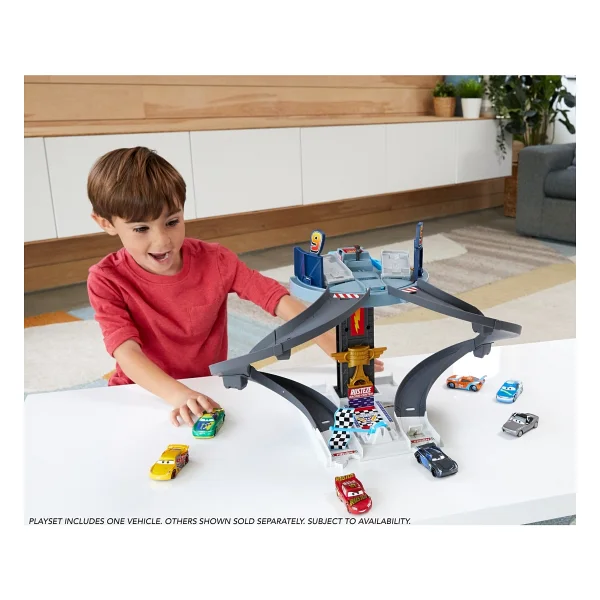 Disney Cars Rust-Eze Yarış Kulesi GJW42 - Görsel 9