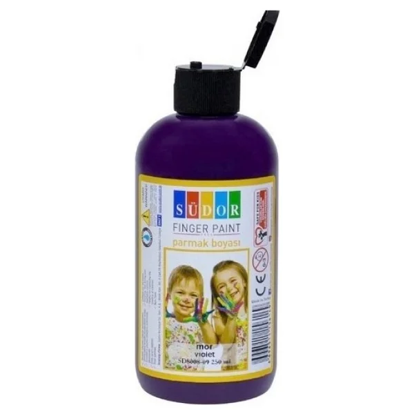 Südor 250 ml Parmak Boyası Mor - Görsel 6
