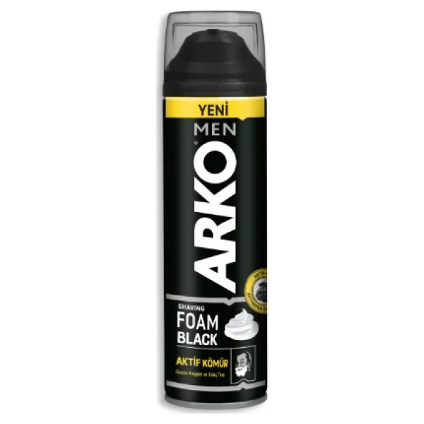 Arko Men Black 200 ml Tıraş Köpüğü - Görsel 3