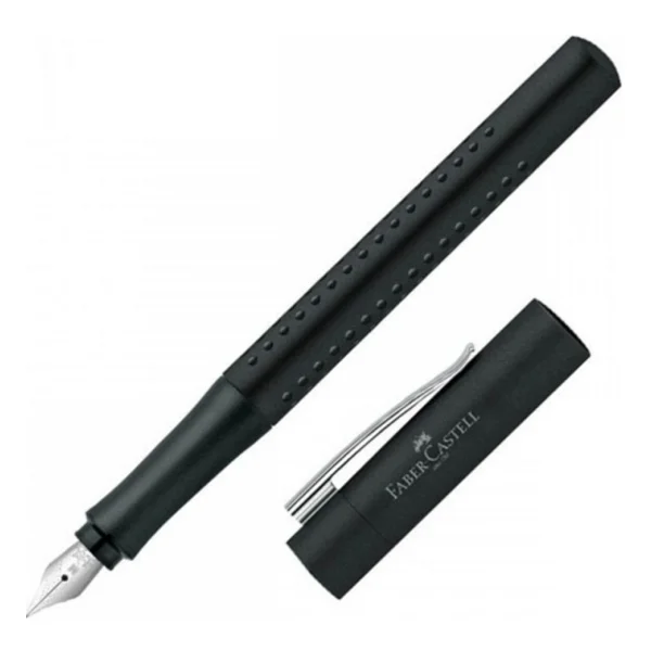 Faber-Castell Grip 2011 Mat Siyah M Uç Dolma Kalem - Görsel 3