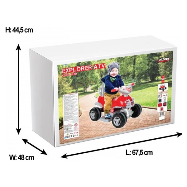 Pilsan Explorer 05-121 6 V Akülü ATV - Görsel 5