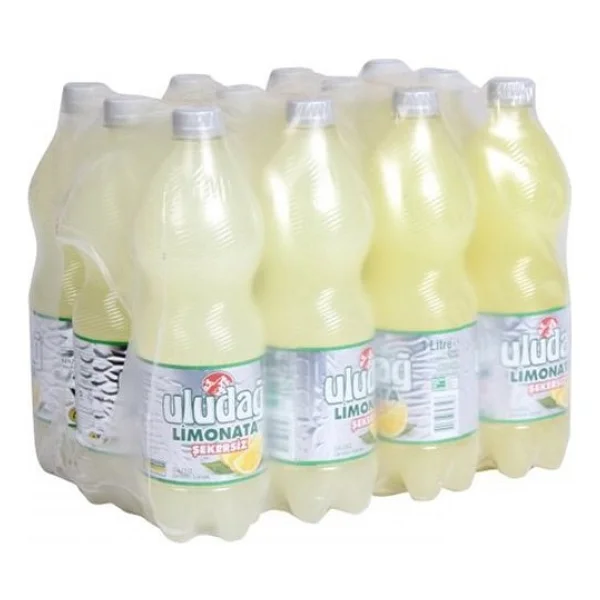 Uludağ Şekersiz Limonata 1 lt 12'li - Görsel 2