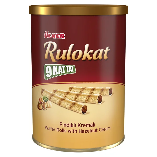 Ülker 9 Kat Rulokat Fındıklı Gofret 170 gr - Görsel 2
