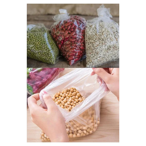 Arma Naksan Arma Şeffaf Naylon 5 Lik 30X52 Cm. Bakkaliye Poşeti Torbası - 1 Kg. - Ort. 85 Adet - 3 Paket - Görsel 3