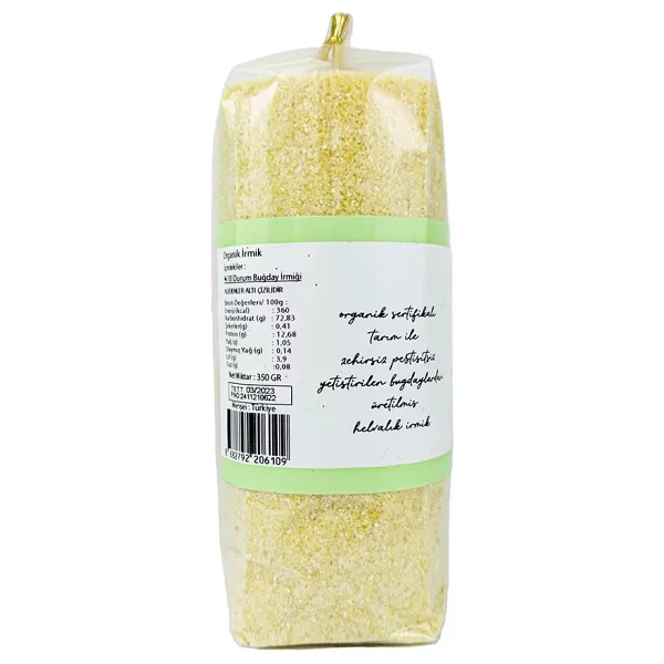 OG Natural İrmik 350 gr - Görsel 3