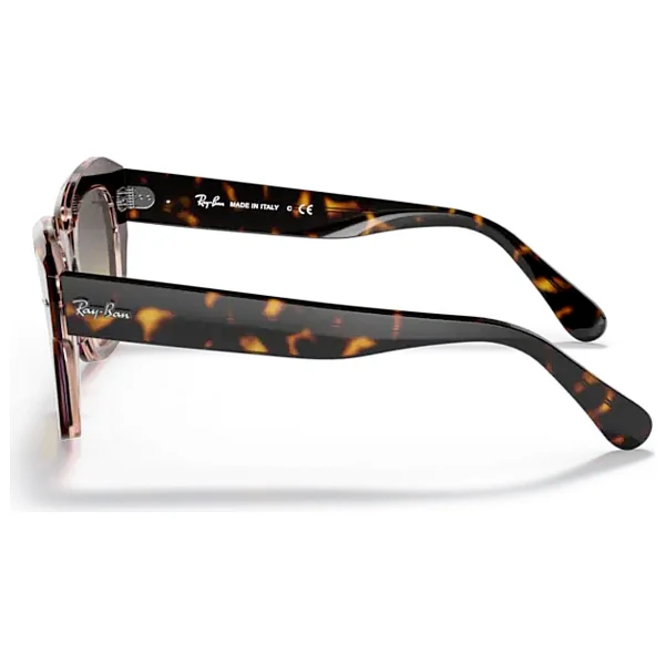 Ray-Ban State Street 2186 1324BG Havana Pink-Brown/Blue Güneş Gözlüğü - Görsel 4