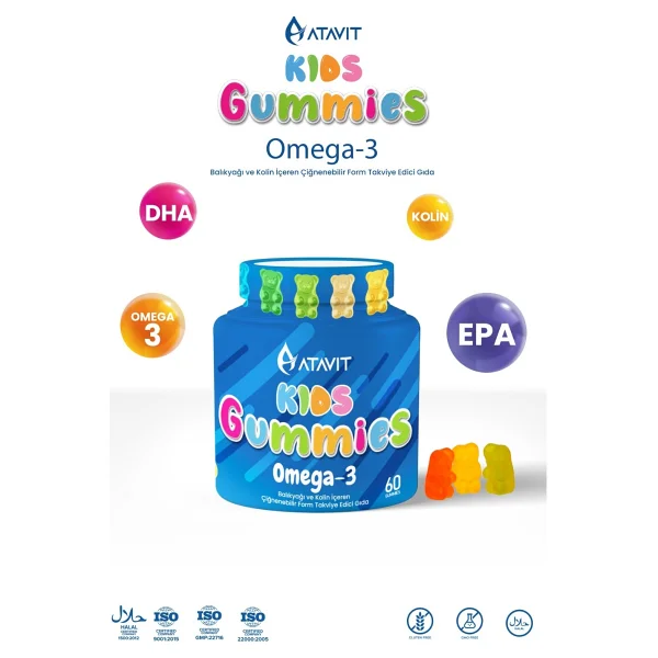 Atavit Omega 3 60 Tablet , Multivitamin 60 Tablet + D3 K2 Magnezyum 60 Tablet - Görsel 4