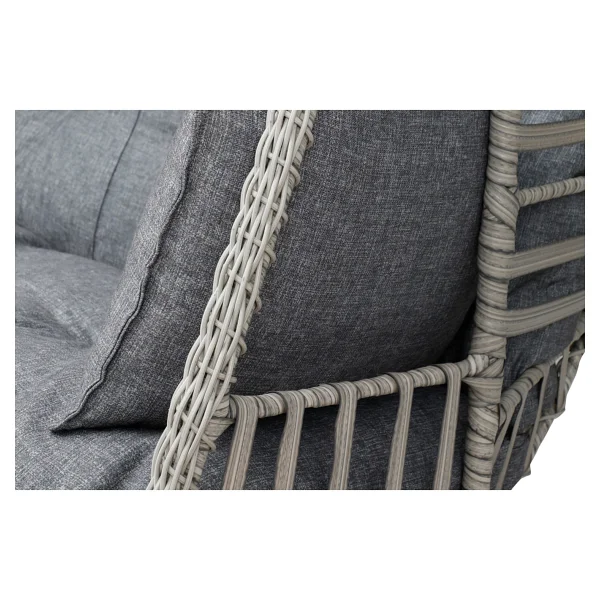 Tu Tienda Çift Kişilik Rattan Salıncak,beyaz - Görsel 3