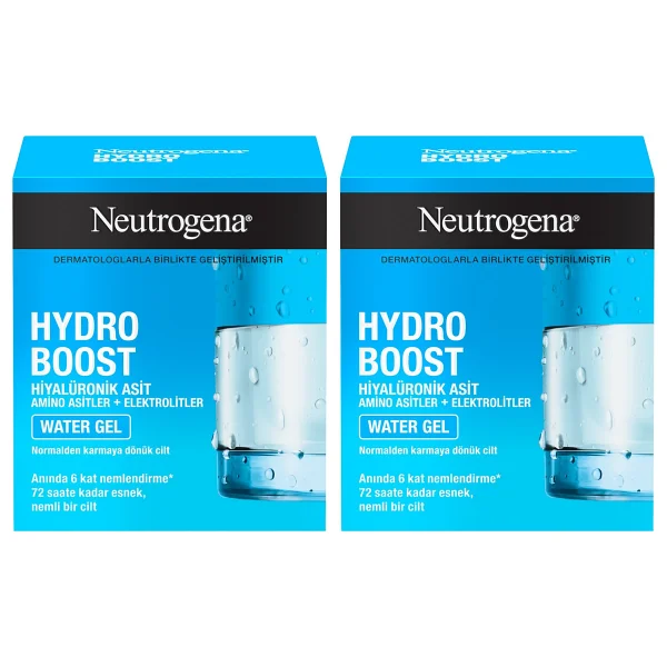Neutrogena Hydro Boost Water Normal Ciltler için Jel 50 ml 2 Adet Nemlendirici Krem - Görsel 2
