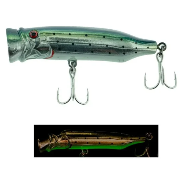 Fujin Salt 7 cm 9.5 gr Popper Sahte Balık - Görsel 3
