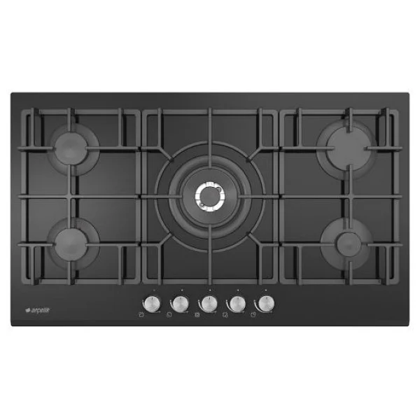 Arçelik OCD 790 S Wok Gözlü Siyah Cam Ankastre Ocak - Görsel 3