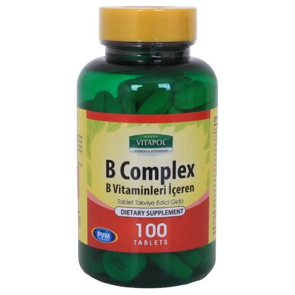 Vitapol Vitamin B Complex 100 Tablet - Görsel 4