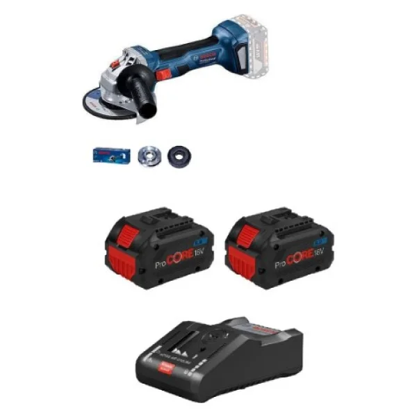 Bosch GWS 180-Li Çift Akülü 8 Ah Taşlama Makinesi - Görsel 2