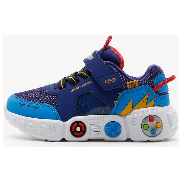 Skechers Lil Gametronix 402262N BKMT Siyah Erkek Bebek Spor Ayakkabı - Görsel 7