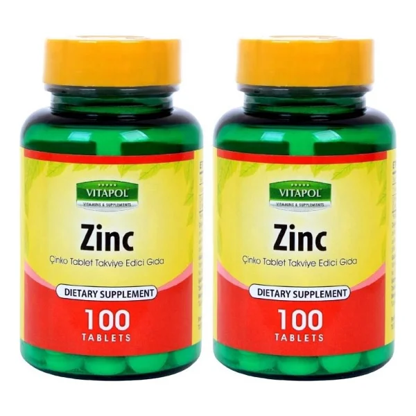 Vitapol Çinko Sülfat 100 Tablet 2 Adet - Görsel 2