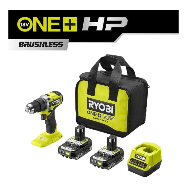 Ryobi RPD18C-220S Çift Akülü 2 Ah Darbeli Matkap - Görsel 3