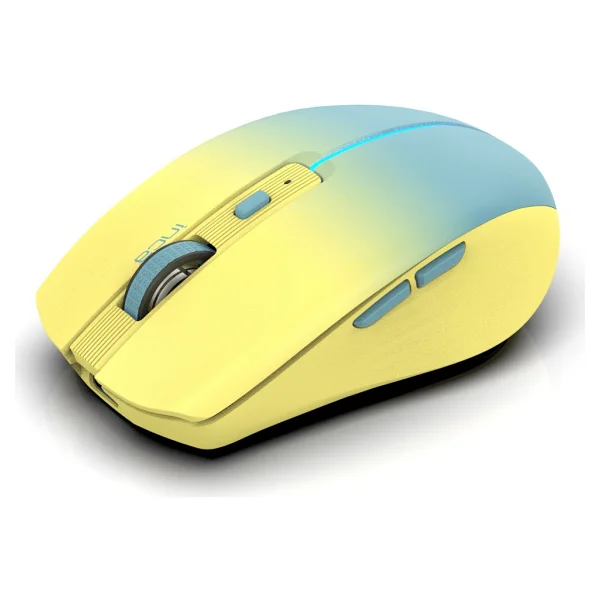 Inca Iwm-511RS Sarı Şarjlı Sessiz Optik Kablosuz Mouse - Görsel 2