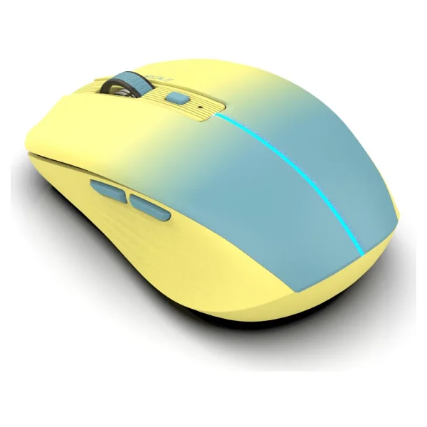Inca Iwm-511RS Sarı Şarjlı Sessiz Optik Kablosuz Mouse - Görsel 3