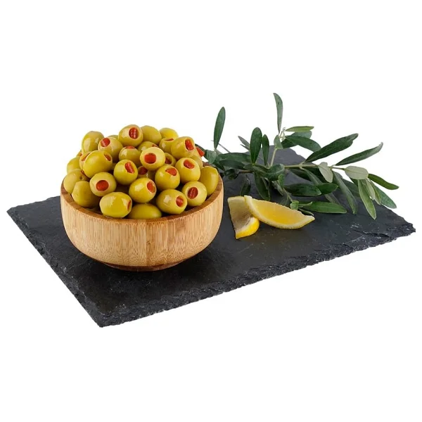 Yöre Biberli Şampiyon 161 - 180 Kalibre Yeşil Zeytin 2 KG - Görsel 5